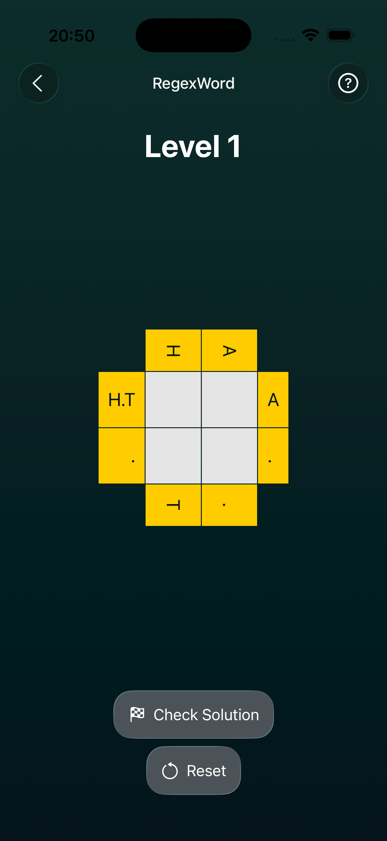RegexWord Level